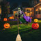Fliegende Hexe Animatronic - 1,8 M Große Halloween-Deko Mit Gruseligen Geräuschen Und Lichtern für Garten Outdoor