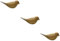 KITANDOVE 3 Stück Kreative Wand Vogel Haken Zum Dekorieren Von Haken Kreative Wand Vogel Dekorationshaken Wandhaken Aus Bambus
