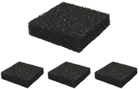 GERUI Aquarium Aktivkohleschwamm 88059, Aquarium Filterschwamm, Aquarium Aktivkohleschwamm für bioflow 3.0 compact/H(M) (6)