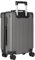 yonsly® Koffer Suitcase XL Dunkelgrau, Trolley Reisekoffer, Rollkoffer Handgepäck mit 4 Rollen 360°, ABS Hartschalen, Sicherheitsschloss, Weicher Gummigriff, 210D-Futter