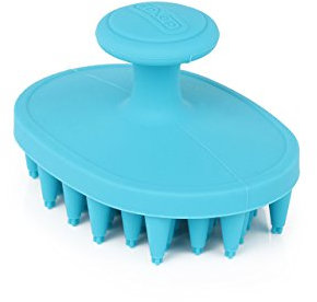 Dexas BrushBuster Silikonbürste für Hunde, Blau