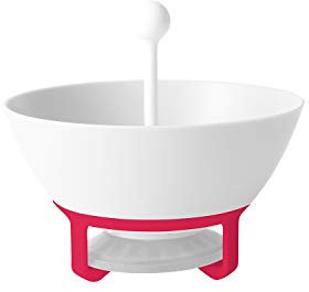 Chef'n Bramble Rinse and Carry Berry Colander, Plastic, White
