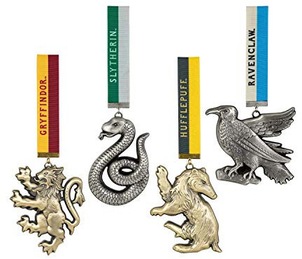 The Noble Collection Harry Potter House Mascot Ornaments