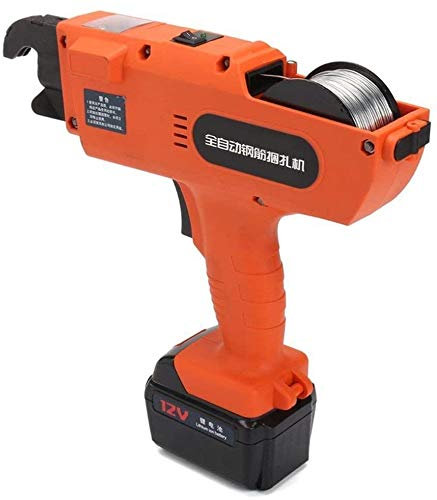 Automatische Hand-Bindemaschine für Bewehrungsstangen, Verstärkungsstahl, Stahlstab-Bindewerkzeug (30–60 mm Bindebereich)
