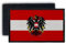 Copytec Patch7,5x4,5 Österreich BH Fahne Bundesheer Adler Wien Flagge Abzeichen #34618