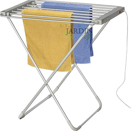 Suinga. TENDEDERO SECADOR ELÉCTRICO de 6 Barras, Potencia de 100W