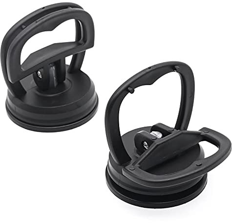 2 Pièces Ventouses Robustes pour Écran de IMac Iphone, Extracteurs de Bosses à Ventouse Universels, Outils de Démontage pour Ordinateur, MacBook, iPhone, PC, iPad, Tablette (2.1in, Noir)