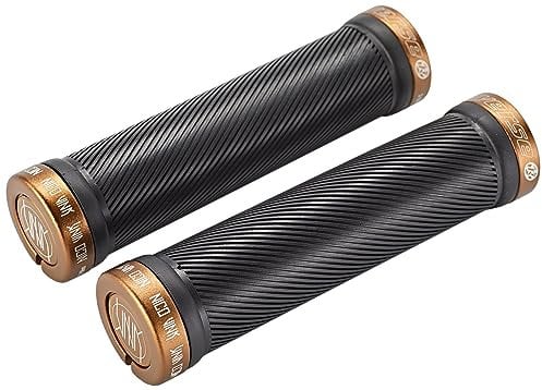 Reverse Nico Vink Signature Serie Lock on Fahrrad Griffe schwarz/kupferfarben