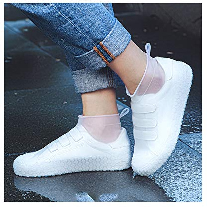 Copriscarpe In Silicone Copriscarpe Antipioggia E Da Neve Antiscivolo Facile Da Indossare E Da Togliere, Materiale In Silicone Ad Alta Elasticità, Non Aderente Adatto Per Uomini, Donne E Bambini