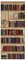Türtapete selbstklebend Bücherregal TürPoster 3D Bewirken Fototapete Türfolie Poster Tapete Abnehmbar Wandtapete für Wohnzimmer Küche Schlafzimmer 77x200cm