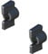 cyclingcolors 2x Flügelmutter M4 M5 M6 kunststoff gewinde stahl schwarz flügelmuttern (M5)