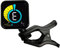 KLIQ Music Gear Ecotuner UberTuner-Max USB-wiederaufladbarer Clip auf Gitarre, Ukulele, Violine, Bass und chromatische Stimmmodi