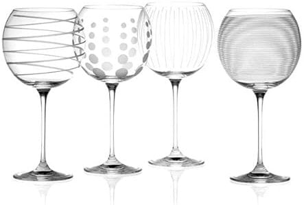 Mikasa Cheers Balloon Glasses 26oz / 750ml - Pack of 4
