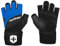 Harbinger Training Grip Wristwrap 2.0 Handschuhe für Gewichtheber, Unisex, Blau, Medium
