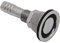 SHENGHUISS Boat Fuel Tank Vent for 5/8 Hose, Stainless Steel 316 Marine Flush Mount Thru-Hull Fuel Gas Tank Vent with Mounting Gasket Hardware