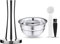 BEFUCHEN Capsule Café Réutilisable 230 ml Inox Compatible Nespresso Vertuo Plus De-long-hi ENV135 (Dosette + Tamper + Cuillère + Pinceau)
