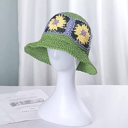 Autumn Winter Hat Women's hat straw hat Bucket hats sun hat sun visor crochet hat ladies luffy straw hat for women Warm Christmas