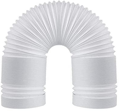 Angooni Abluftschlauch für Klimaanlage, 12,7 cm Durchmesser, 150 cm Länge, universeller Entlüftungsschlauch gegen den Uhrzeigersinn, kompatibel mit Honeywell, Whynter, Frigidaire, LG, Toshiba,