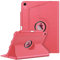 Fintie Funda Giratoria de 360° para iPad 11ª Gen 2025 (A16) de 11 Pulgadas, iPad 10ª Gen de 10.9 Pulgadas (2022) con Soporte Integrado para Pencil - Auto-Reposo/Activación,Rosa Intenso