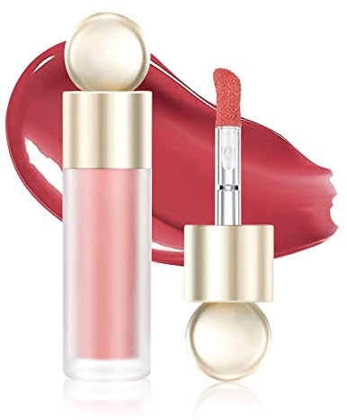 Ofanyia Liquid Blush, Soft Cream Blush Face Makeup, Moisturizing Lightweight Blendable Feel, Natural-Looking, Easy to Blend Soft Velvet Liquid Blusher for Cheek (05#)