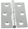 Scharnier aus Edelstahl 6 Stück, Türscharnier 40X50X0,8 mm, Schanier Klappbar aus A2, V2A - NIRO, Nirosta