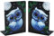 1 Paire de Serre-Livres Hibou, Enfant Mignon Hibou Animal antidérapant épaississant Serre-Livres en métal Animal Organisateur de Bureau pour étagères bibliothèque école Bureau décoration d'intérieur