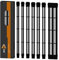 dcl24.de 30CM Sleeved Cable PC Extension Kit Schwarz-Weiß für Netzteil, GPU/CPU, PSU Cable Extensions mit Kabelkämmen, 3X 8pin PCIe