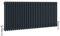 Manissa 3 Column Anthracite Traditional 600h x 1460w Column Radiator Old Cast Iron Type School Radiator