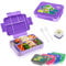 Yskmefun Brotdose Kinder mit Fächern, 1330ml Lunchbox für Kinder, Auslaufsichere Bento Box mit 5 Fächern Besteckset, Lunch Box für Kindergarten, Schule, Picknick, Ausflug
