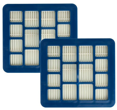 vhbw Filterset 2x Staubsaugerfilter kompatibel mit Hoover TTE2407011, TTE2407019, TTE2407084, TTE2408011 Staubsauger - HEPA Filter Allergiefilter