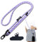 xiaoxiaozhijia Handyband zum Umhängen Universal,Handy Lanyard Einstellbar Handykette Abnehmbar,Handyschnur für Alle Smartphones Hüllen (Weiß lila)