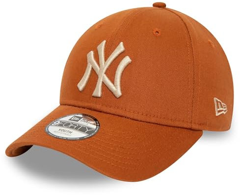 New Era - Kinderkappe Cap Basecap - New York Yankees - MLB Baseball - Junge Mädchen - 9Forty - verstellbar - braun - Child