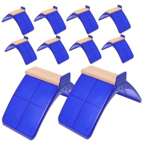 BESPORTBLE 10pcs Wooden Pigeon Perch Stand Natural Bird Roosting Holder for Pigeons Safe and Smooth Surface Play Stand for Pet Birds for Cages and Home Decoration