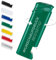 #teamludorf 50 Stück grüne Feuerzeuge mit Flaschenöffner - Elektrisch, nachfüllbar, UV-Druck, personalisiert mit Logo oder Foto - Ideal für Giveaways, Events, Promotion & Hochzeiten