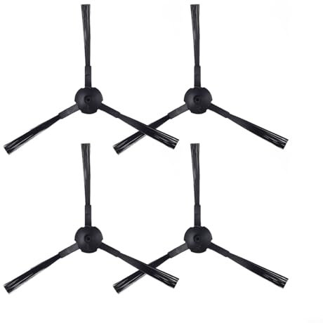 Ersatzteile Seitenbürste Staubsauger-Seitenbürste Ersatzteile Seitenbürste für Zaco V5s Pro Saugroboter 4 Stück