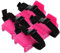 TOYANDONA 1 Paar -Skating-Schuhe Mädchen Schlittschuhe verstellbare Schlittschuhe Schneeschuh Schnee-Skates Ski-Skates Schuh-Skates Skischuhe pp Rosa