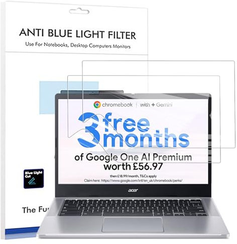 carinacoco 2 Pack Screen Protector for Acer Chromebook 314/Chromebook Spin 314 14 inch, Ultra Thin Soft Toughness HD Clear Premium Shatterproof Anti-Scratch No Bubbles Touch Sensitive PET Film