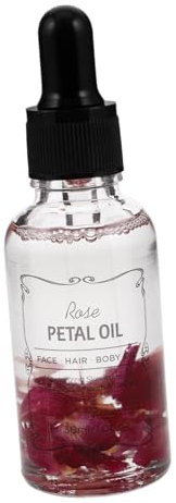 VALICLUD ätherisches Rosenöl Körperöl Rose Rosenöl für die Haare Rosen-Körperöl Linienöl für das Gesicht Rosenöl bio Rosenöl zur Hautstraffung Rosen-Nagelhautöl Intimöl Rosenhaaröl Glas rot