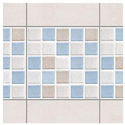 Apalis Fliesenaufkleber Fliesenbild Mosaikfliesen Meersand 10x10 cm Set 20teilig 10x10cm