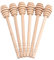 50pcs Mini Cuillères à Miel en Bois Portable Bâton Miel Batonnet Miel pour Distributeur et Collecte Confiture de Miel Portable Facile à Nettoyer Pratique pour Maison Fête (16 cm)