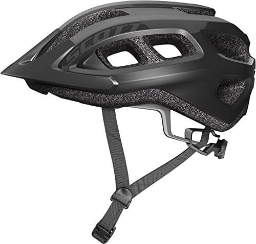 Scott Unisex – Erwachsene 275211 Fahrradhelm, Schwarz, 1size