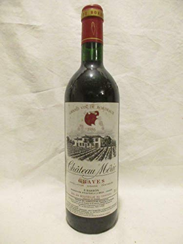 graves château méric rouge 1986 - bordeaux france