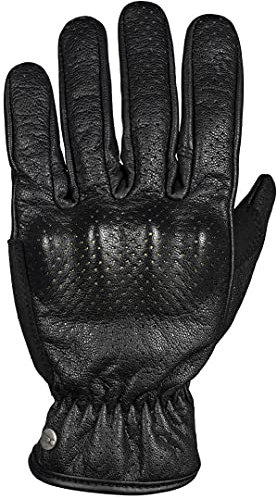 IXS Tour Entry perforierte Motorradhandschuhe, schwarz, 3XL