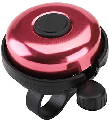 Paliston Fahrradklingel Aluminum Fahrradklingel für Erwachsene Kinder Jungen Mädchen Fahrrad Rosa