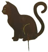 Alt Mebel , EdelRost Katze Gartenfiguren Tierfiguren, Edelrost Tiere Haustier Gartendeko, Katzen Rost, Mettal Katze, Garten Deko Rost, Deko Katze .Rost skulptur