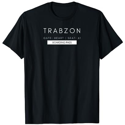 Trabzon 61 Hediyelik Trabzonlu Geschenkidee T-Shirt