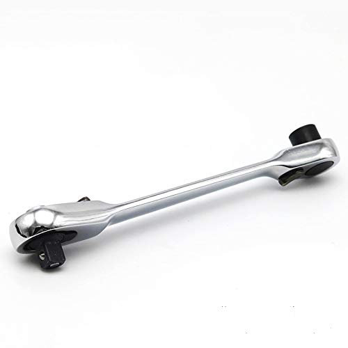 TopHomer Multi Ratschenschlüssel 1/4 Zoll 72 Zähne Laufwerk Ratsche, Vierkantantrieb/Sechskant-Bit-Treiber Mini Ratsche Schraubenschlüssel