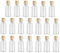 XNJIHWA 20Pcs Botella de Mensaje 2ml Mini Botellas de Cristal Pequeñas Botellas de Cristal para decoración de DIY,Aromas,Aceites,Especias,Dijes,Bodas,Mensaje