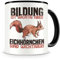Samunshi® Eichhörnchen Tasse mit Spruch Eichhörnchen sind Wichtiger Geschenk für Eichhörnchen Fans Kaffeetasse groß Lustige Tassen zum Geburtsta