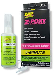 ZAP Kleberset mit Epoxy und Sekundenkleber